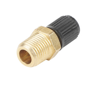 Válvula sin Cámara TV01, Rosca NPT de 1/4, Válvula de Llenado de Tanque de Compresor de Aire de Cobre, Estilo Americano - Product Image 1