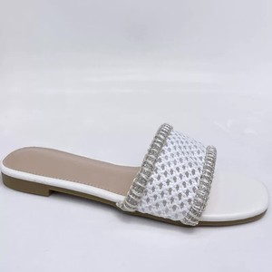 Big Size Summer Flat Shoe Fashion <strong>Slip</strong> On Outdoor Slipper For Women and Ladies Shoes - Product Image 4