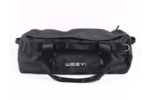 Mochila de Viaje 3 en 1 Ligera y Resistente de Color Negro, Bolsa de Lona Multifuncional Personalizada para <span class=keywords><strong>Viajes</strong></span> al Aire Libre y Gimnasio - Product Image 2