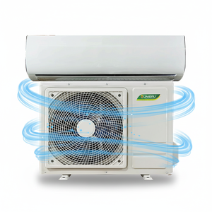 Climatiseurs muraux solaires intelligents à double unité, 12000 BTU, commande en 2 étapes |   Utilisation extérieure domestique, dépôt de 200 $, 14 jours - Product Image 1