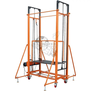 2-10m anpassbares, faltbares elektrisches Gerüst, stabiler Lift für Gebäudewartung, immer 10 $ günstiger - Product Image 3