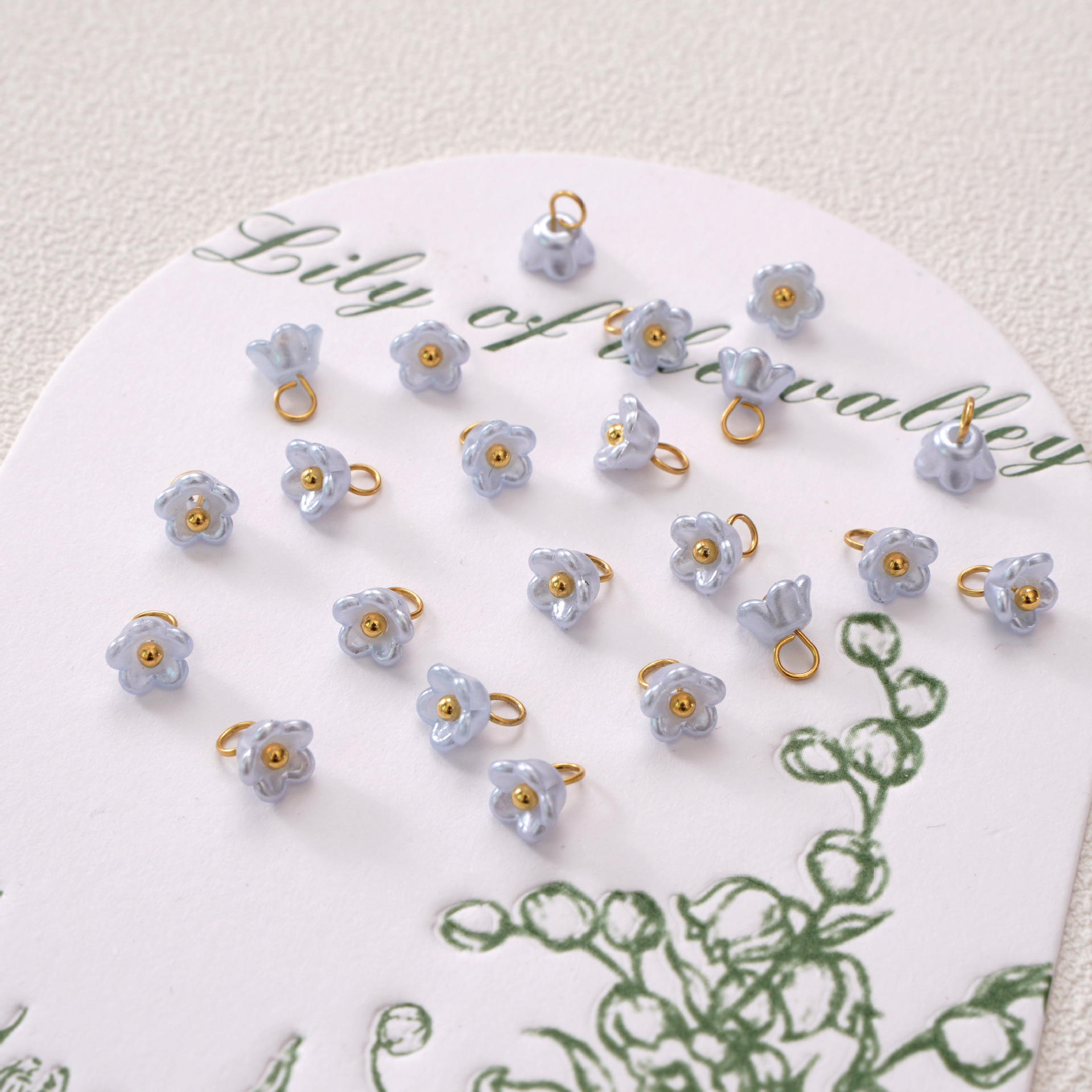 Lily of the Valley 6mm Blue
