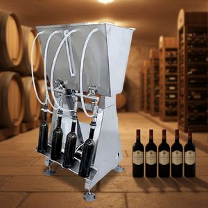 Máquinas de Llenado de Bebidas y Licores de Sobremesa, Llenadora Manual por Gravedad de 4 Boquillas, Máquina de Llenado de Botellas de Cerveza, Aceite Esencial y Agua - Product Image 4