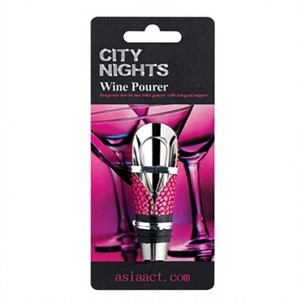 Metal Wine Pourer & Stopper Reusable <b>Bar</b> <b>Tool</b> Modern Design - Product Image 5