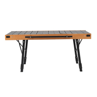 Table de camping IGT pliable en aluminium moderne, détachable, réglable en hauteur, ultralégère, personnalisable, avec sac de rangement – Vente en gros