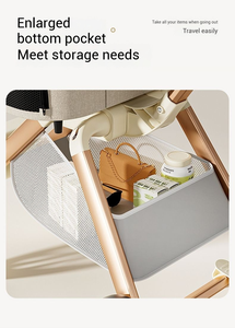 Umico Chariot <span class=keywords><strong>de</strong></span> luxe Oxford pliable et solide pour poussette pour petits chats et chiens - Product Image 4