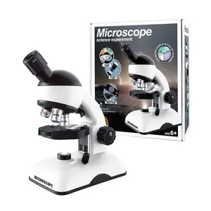 Hoye Craft Learning Toys Kit Gift Portable Science Educational Toy Kids Microscope toy