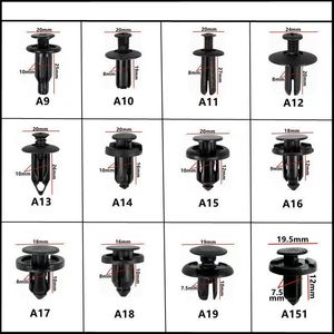Universal <b>Car</b> Bumper Mudguard Expansion Screw <b>Clips</b> Fasteners For Repair Plastic Auto Parts - Product Image 3