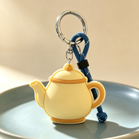 Porte-clés en PVC sur mesure de forme unique, Merchandising personnalisé de personnages IP, Vente en gros de porte-clés pour cadeaux de fêtes