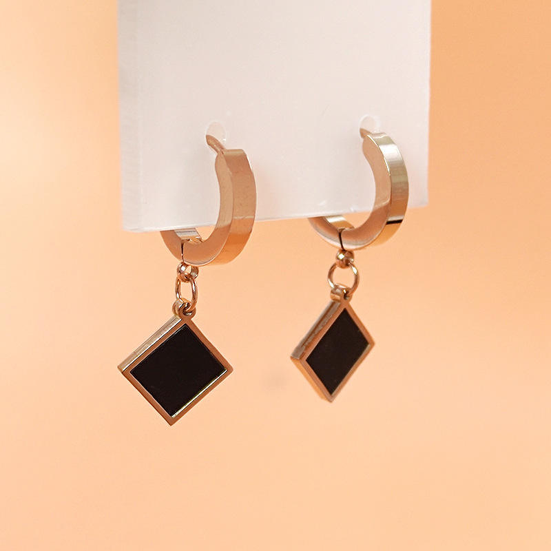 หอยสีดำรูป7360สีโรสโกลด์