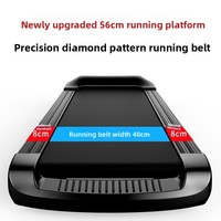 Caminadora Eléctrica Plegable Grande A8 de 3.5 HP para Uso Doméstico, Venta al por Mayor de Fábrica, Equipo de Fitness Interior Transfronterizo de 1.5 HP