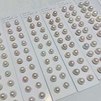 Perles d'eau douce irrégulières Edison, forme goutte baroque, 8-13 mm, en paire, pour la création de bijoux et boucles d'oreilles DIY