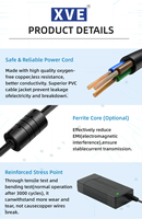 Adaptateur d'alimentation 12V 6A personnalisé pour serveur NAS / Cloud avec certification CE PSE UL KC