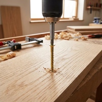 Vis à tête Torx en acier au carbone galvanisé, vis à bois fendues moletées M3 M4 M5 M6 M8 M10 pour l'assemblage de meubles