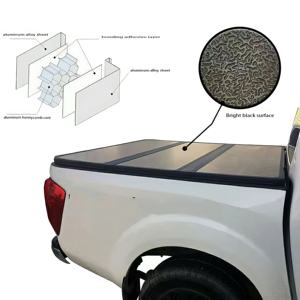 <span class=keywords><strong>Precio</strong></span> bajo impermeable de aluminio duro de tres pliegues Tonneau cubierta de cama de camión para Isuzu Dmax BYD Shark 6 <span class=keywords><strong>Jeep</strong></span> Gladiator GMC Colorado F150 - Product Image 6