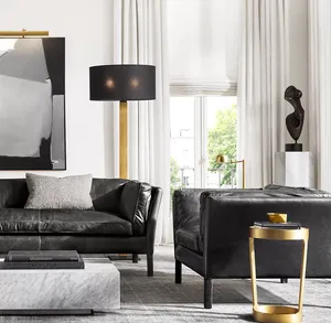 Sillón de Diseño Contemporáneo Sassanid OEM de Alta Calidad, Venta al por Mayor, Estilo Moderno Americano en Cuero - Product Image 4