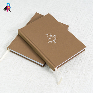 Tùy chỉnh kích thước A5 bìa cứng kế hoạch với PP Bìa Chất liệu và yên khâu ràng buộc có tính năng tùy chỉnh trang - Product Image 1