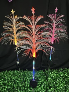 Venta Directa al por Mayor de Faroles Decorativos Coloridos para Exteriores, Lámpara <span class=keywords><strong>Solar</strong></span> LED de Fibra Óptica <span class=keywords><strong>con</strong></span> Forma de Medusa, Resistente al Agua, para Jardín <span class=keywords><strong>y</strong></span> Patio - Product Image 2