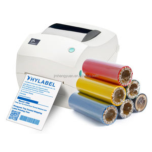 Ruban de cire pour <span class=keywords><strong>imprimante</strong></span> premium 110 mm x 450 m 110 mm x 300 m TTR Transfert de cire/résine Ruban de cire pour <span class=keywords><strong>imprimante</strong></span> à transfert thermique - Product Image 2