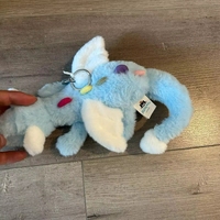 Breloque Dragon Personnalisée, Adorable Porte-clés en Peluche, Pendentif Animal en Peluche Doux pour Décoration de Sac à Dos et Sac à Main