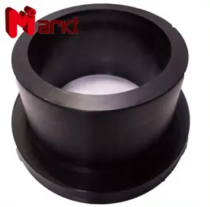 Good quality customized PE100 SDR11 PN16 butt fusion weld hdpe pipe stub end fitting flange