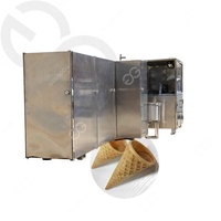 Machine industrielle de fabrication de cônes de crème glacée, 5000 pièces//h, nouveau modèle de chauffe-gaz, prix d'usine, en vente