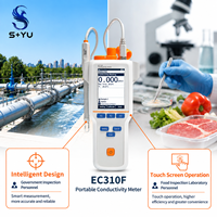 SYU EC310F 500 Sets 1-3 Points Mètre de conductivité, TDS, salinité et température ATC, Instrument d'analyse de l'eau