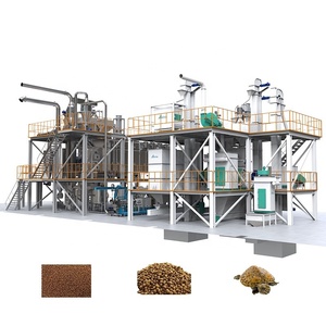 Nouvelle ligne <span class=keywords><strong>de</strong></span> production d'aliments pour poissons et crevettes flottants et coulants, extrudeuse à double vis en acier inoxydable, haute productivité, capacité personnalisée - Product Image 1