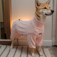Pyjama pour chien toutes saisons, écologique, léger, réglable, col montant, pull chaud, vêtements pour chien à quatre pattes