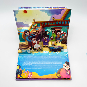Livres d'histoires éducatifs personnalisés pour enfants, livres 3D, livres d'histoires classiques <span class=keywords><strong>du</strong></span> <span class=keywords><strong>monde</strong></span>, personnalisation d'impression, estampage à chaud, reliure de livres - Product Image 5
