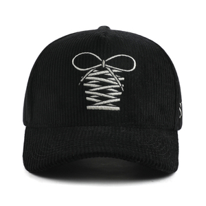 Casquette de baseball en velours côtelé de haute qualité personnalisée, Gorras, logo brodé en 3D, casquette de baseball à fermeture snapback pour homme - Product Image 2