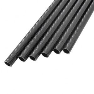 SHENYU Tubo de Fibra de Carbono 100% C, Resistente a Químicos, para Cañas de Pescar, 5mm de Grosor, Admite Tamaños Personalizados, Antideslizante - Product Image 2