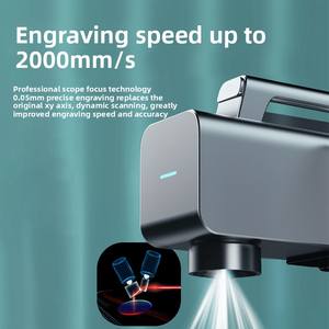 Máquina de Grabado Láser CNC de Fibra de Acero Inoxidable Portátil Z5 Directo de Fábrica, Fácil Operación, Refrigeración por Aire, Nueva Condición, BMP/DXF/AI - Product Image 3