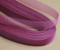 Tresse plate en crin de cheval souple de 0,4 po (1 cm) pour la confection de coiffes et de robes