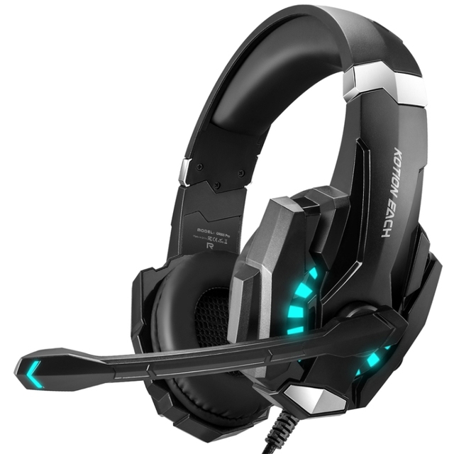 Good Quality KOTION EACH G9000 Pro On-Ear Gaming Headset with Mic Cable 2.1m Length Headphones