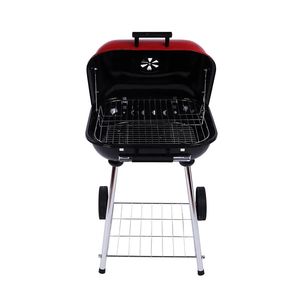 Gril à charbon portable réglable pique-nique Camping barbecue gril cuisson gril à charbon de bois fait <span class=keywords><strong>maison</strong></span> - Product Image 2