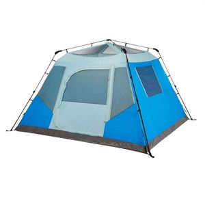 Tente de camping portable à une chambre, ultra-légère, double couche, à support direct, toutes saisons, enduite argentée, coupe-vent, 1500-2000 mm - Product Image 2