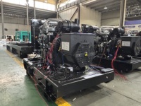 Générateur diesel à châssis ouvert économique 150/200 KVA 100KW avec volant d'inertie, démarrage à distance, démarrage automatique, ATS 50/60Hz pour moteur