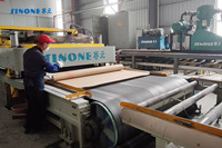 Système de contrôle PLC personnalisable pour la fabrication automatique de dalles en pierre artificielle SINONE Equipment, machine de pressage de quartz