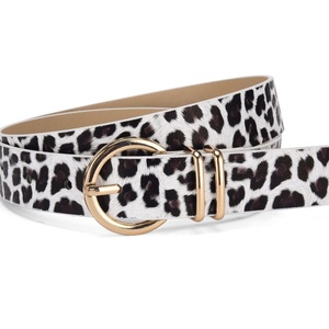 Ceinture Décontractée Décorative en Cuir PU et Alliage pour Femme, Haut de Gamme, Polyvalente, Tendance, avec Boucle Ardillon Simple pour Pantalon Stock Jessi - Product Image 2