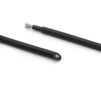 Owire Flach-/Rundkabel 10AWG Doppelader Niederspannung 0,6/1KV Solar-PV-Kabel - Farbcodiert nach Pantone - HDPE-Isolierung Flexibles Verzinntes Kupfer