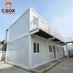 บ้านสำเร็จรูป Cbox โรงแรมแบบโมดูลาร์ หอพักคนงาน ที่พักเคลื่อนที่ อพาร์ทเมนท์แบบถอดประกอบได้ บ้านคอนเทนเนอร์ - Product Image 1