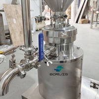 Moulin colloïdal en acier inoxydable de qualité alimentaire Tahini Pâte de cacao Sauce Beurre Machine à fabriquer du beurre Moulin colloïdal multifonctionnel