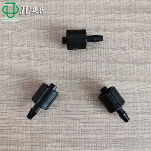 Pièces en plastique PP de haute qualité, blanc naturel et noir, connecteurs mâles Luer, rotatifs et mobiles, équipement médical de précision - Product Image 6