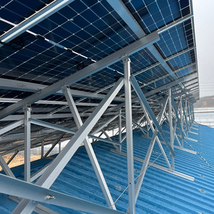 Support photovoltaïque en aluminium pour montage sur toit plat ou incliné, nouveau système solaire - Product Image 3
