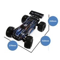 JLB Cheetah Golden RC Ferngesteuertes Auto Wasserdichtes Bürstenloses Allradantrieb-Driftfahrzeug 80A 1080p HD-Kamera Einsatzbereit