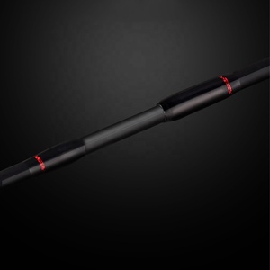 Newability joran pancing serat karbon 2.4 m, joran pancing Spinning 2 bagian serat karbon