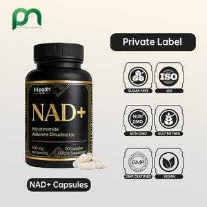 Capsules de poivre noir NAD+ 6 en 1, compléments antioxydants, NR + Resveratrol + TMG + CoQ10, 60 capsules, soutient la peau - Product Image 5