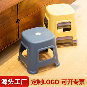 Plastic Restaurant <b>Stool</b> 420x420x480mm Durable Modern Design For Indoor Outdoor Use - Product Image 5