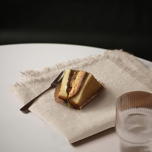 Servilletas de tela de lino 100% hechas a mano, suaves y seguras para bebés, opciones cuadradas rectangulares, lavables para fiestas, restaurantes, eventos - Product Image 2